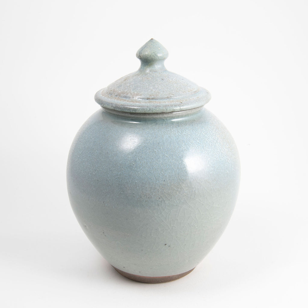 Pot de rangement céladon
