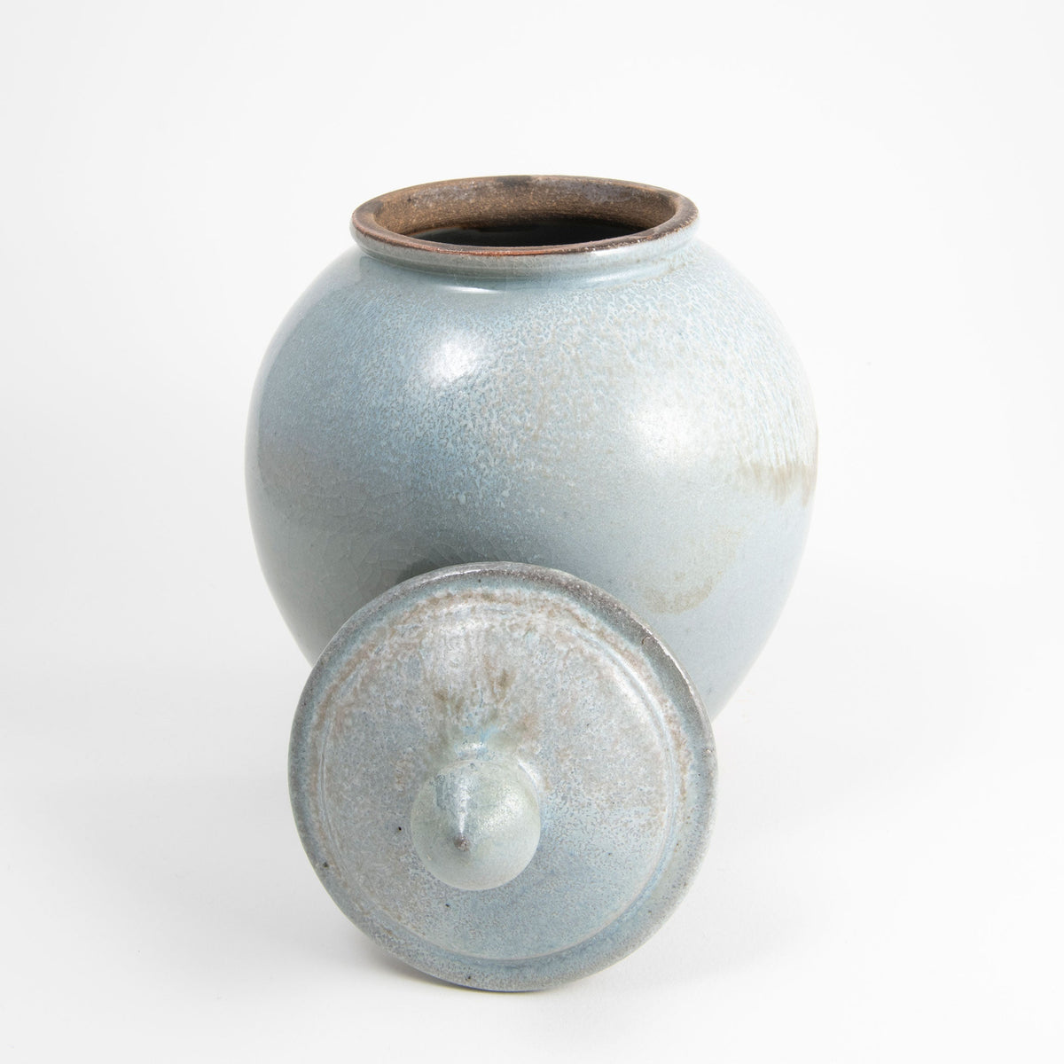 Pot de rangement céladon