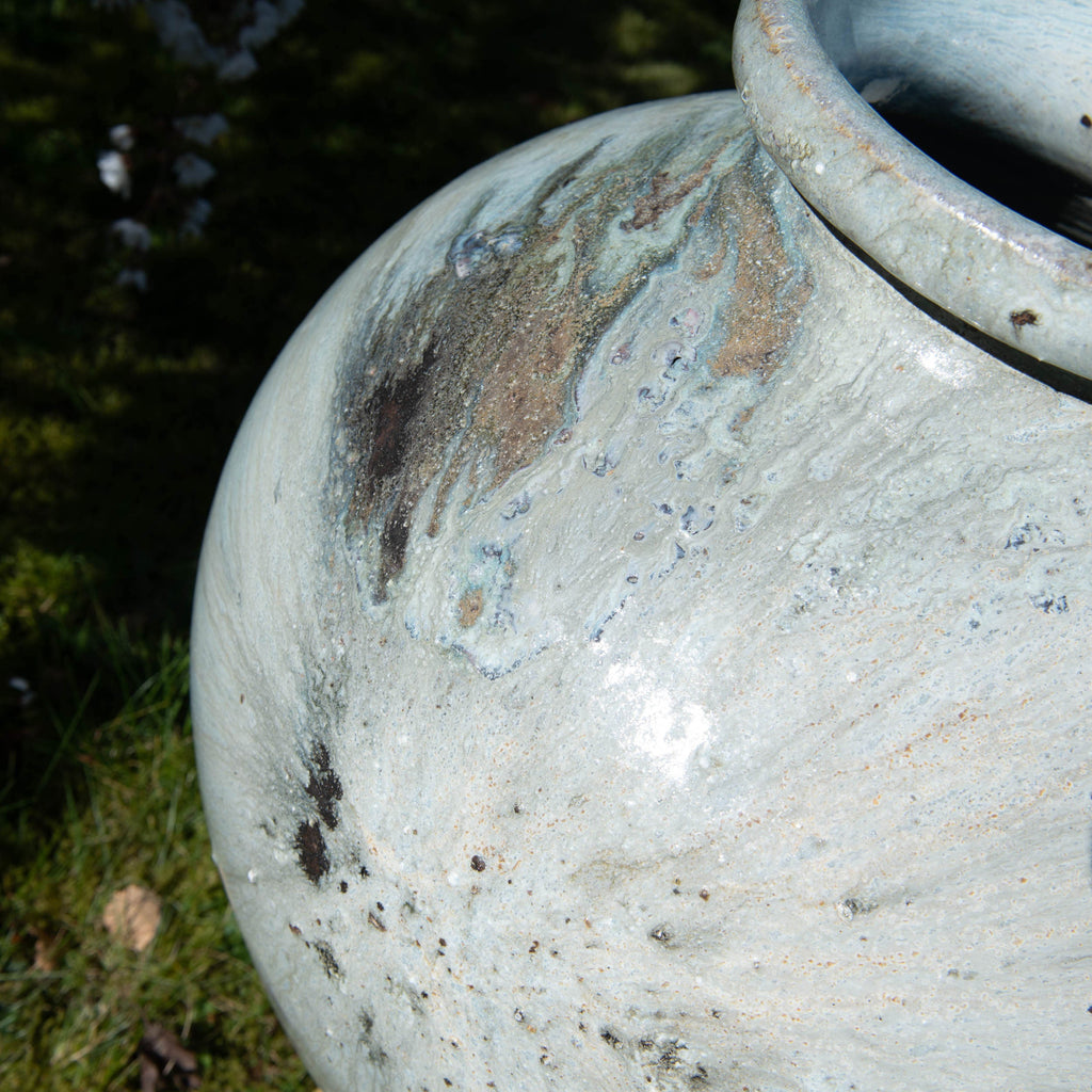 Grand pot en céladon cendré