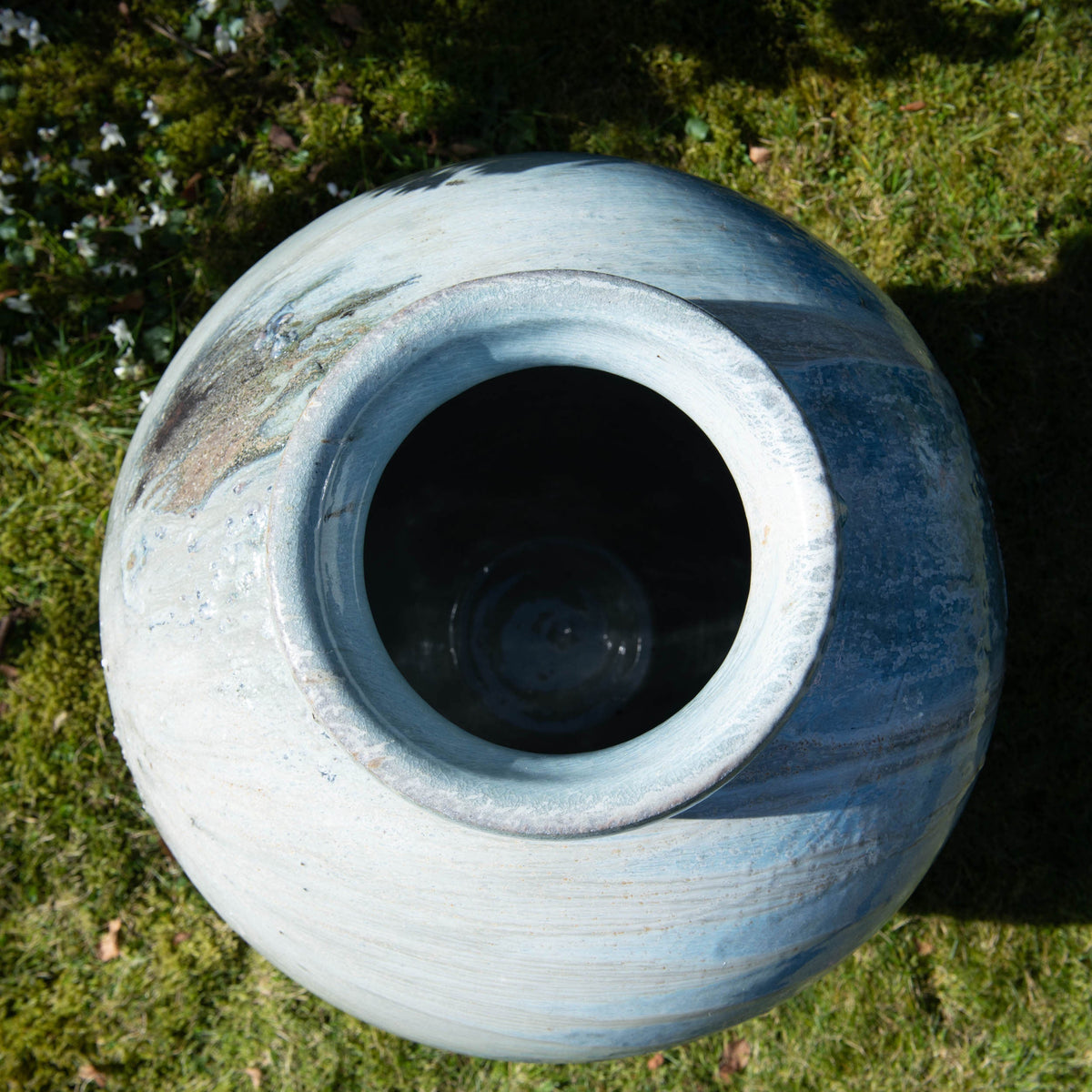 Grand pot en céladon cendré