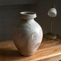 Vase rond Shino blanc