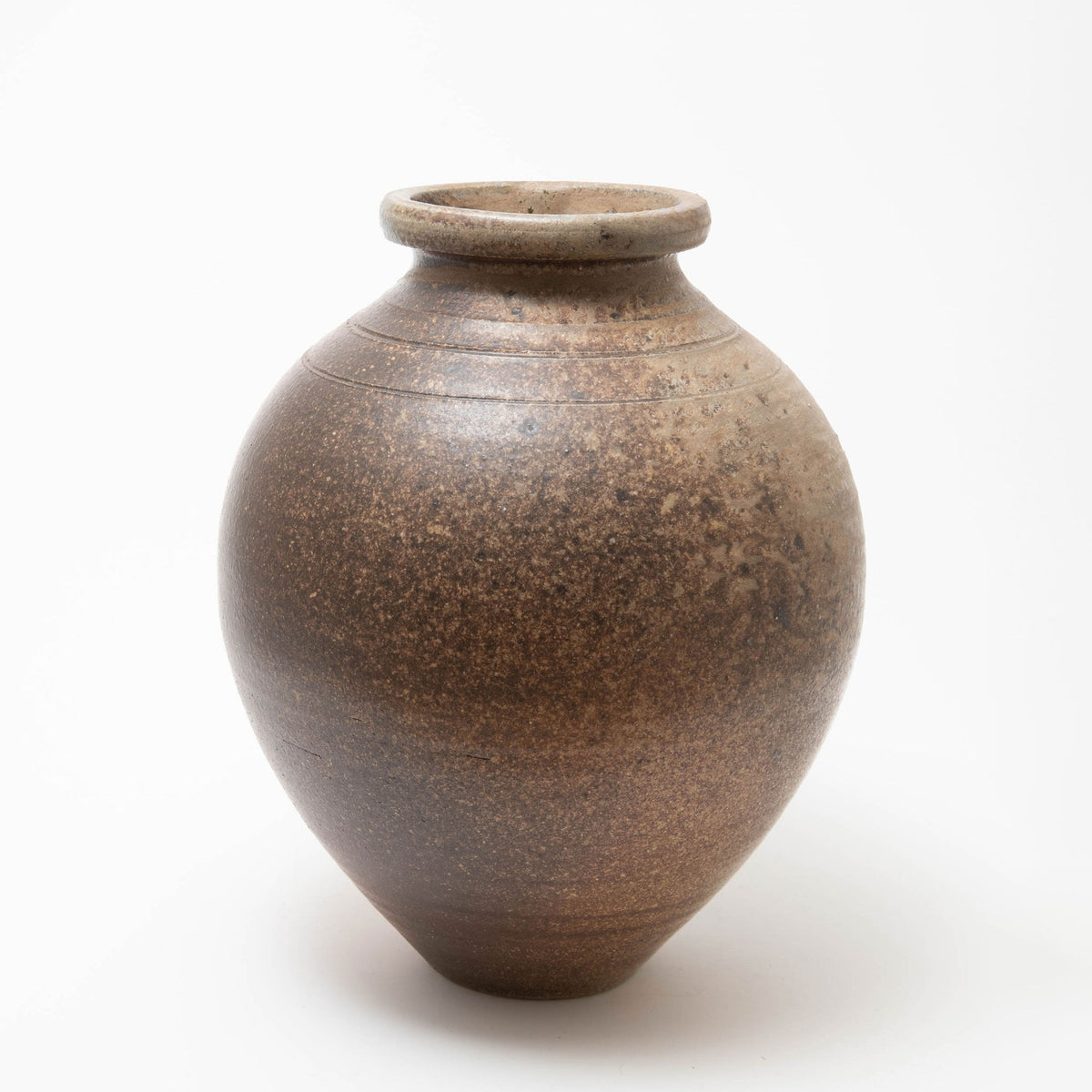 Grand pot en terre cuite latérale non émaillée
