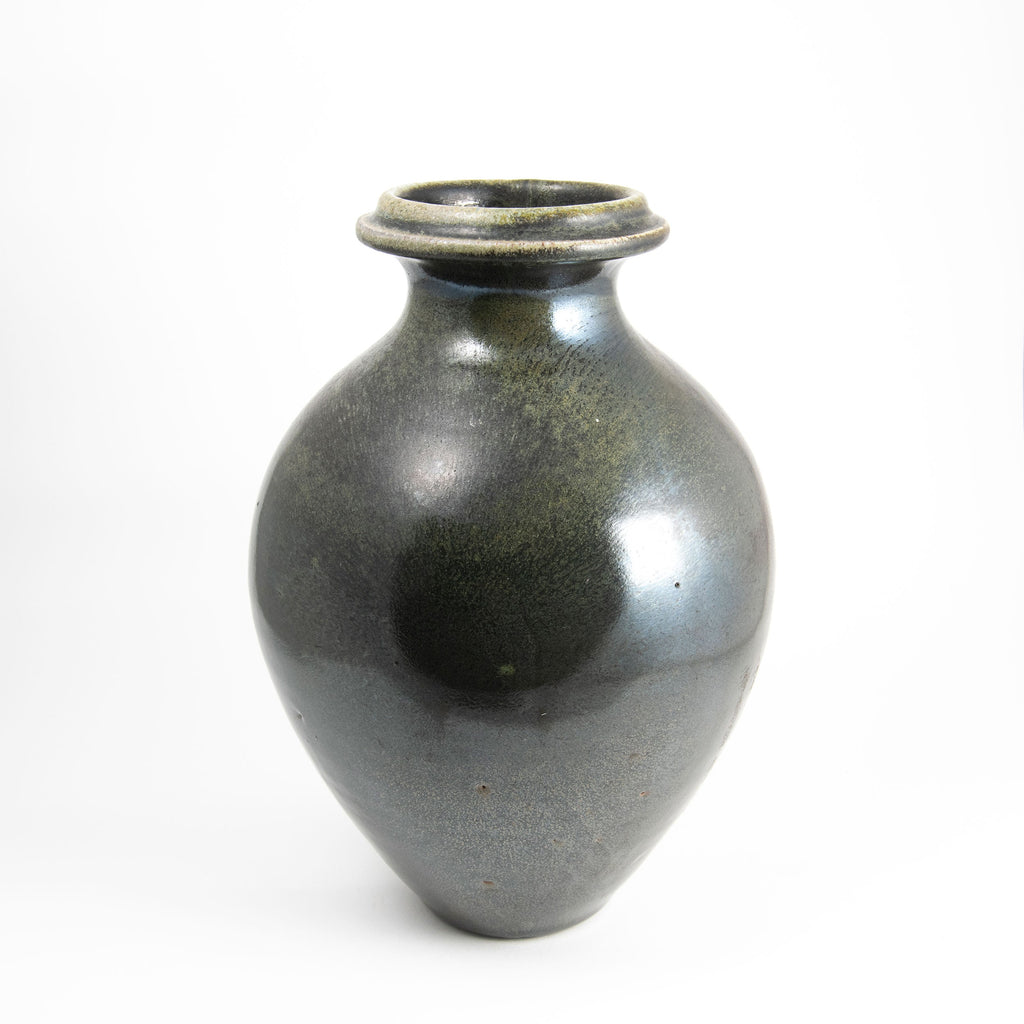 Vase Rond Kaki