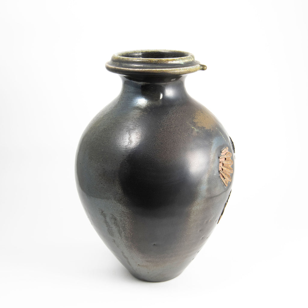 Vase Rond Kaki