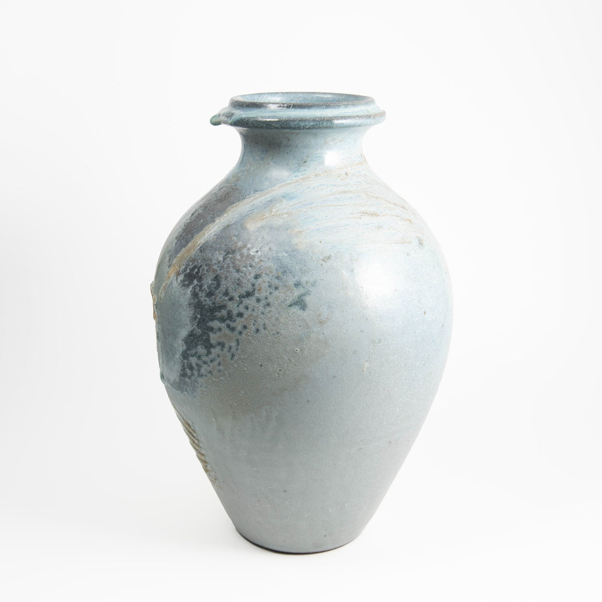 Vase rond céladon