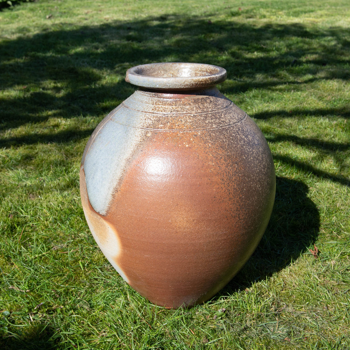 Grand pot en frêne non émaillé