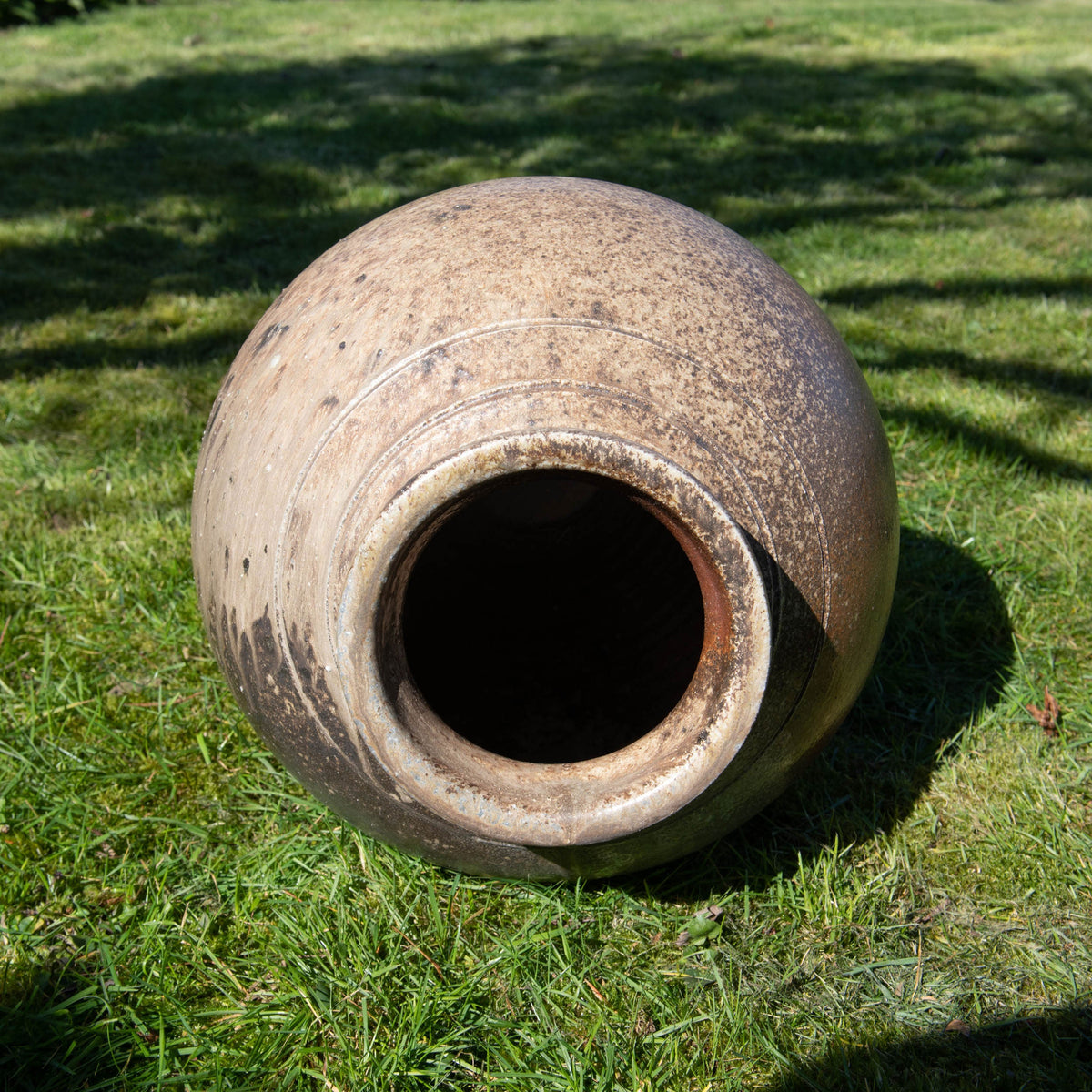 Grand pot en frêne non émaillé