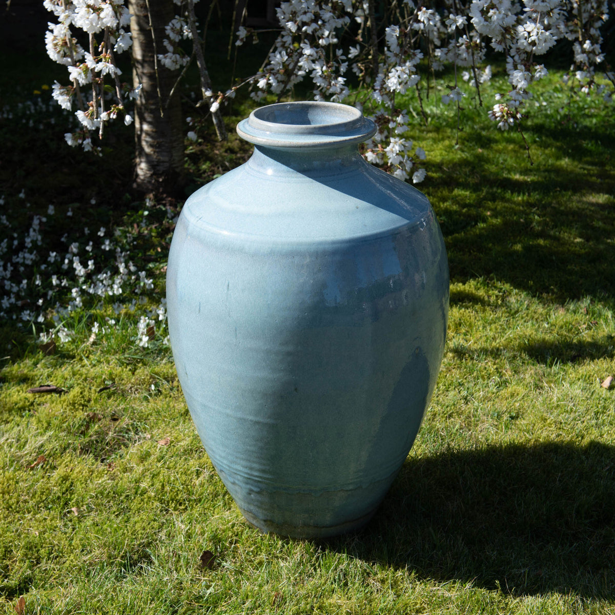 Grand vase bouteille