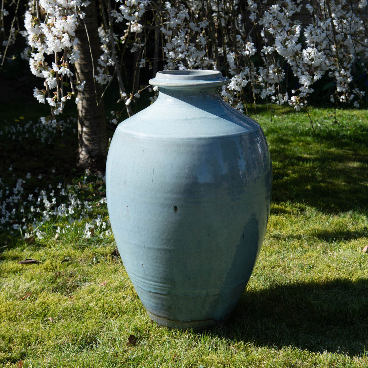 Grand vase bouteille