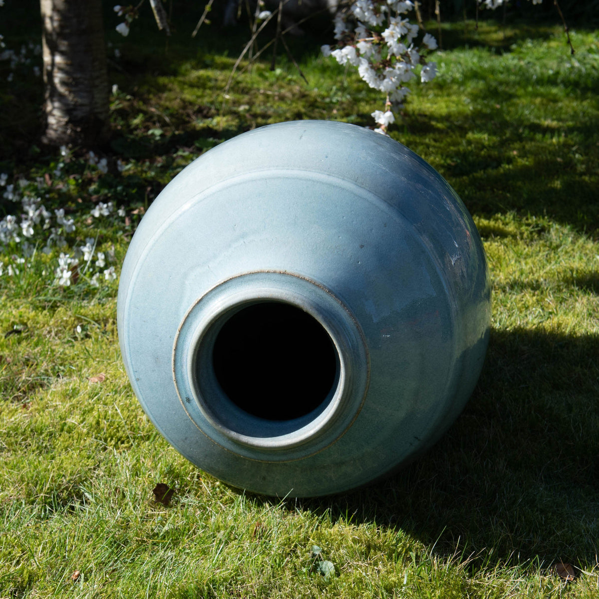 Grand vase bouteille